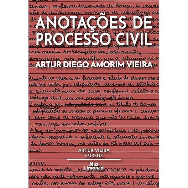 Anotações de Processo Civil, Artur Diego Amorim Vieira