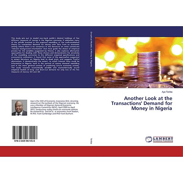 Another Look at the Transactions' Demand for Money in Nigeria, Ayo Teriba