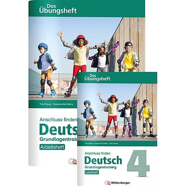 Anschluss finden Deutsch - Das Übungsheft / Grundlagentraining Klasse 4 - Leseheft und Arbeitsheft, Tina Kresse, Susanne McCafferty, Alisa Schied