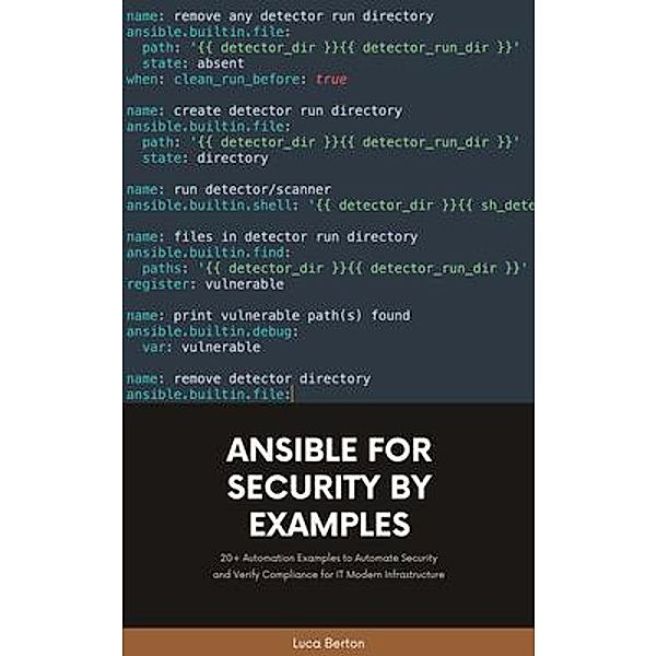 Ansible For Security by Examples, Berton