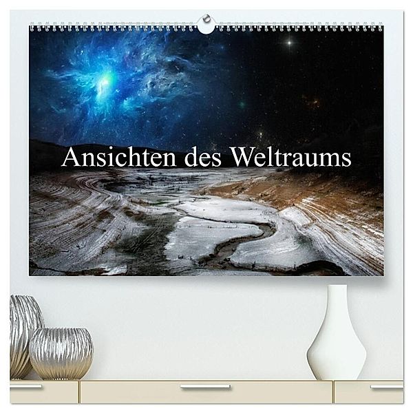 Ansichten des Weltraums (hochwertiger Premium Wandkalender 2024 DIN A2 quer), Kunstdruck in Hochglanz, Alain Gaymard