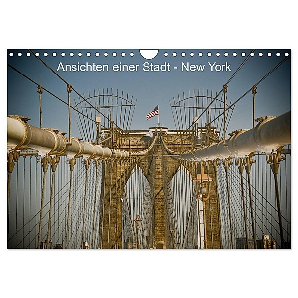 Ansichten einer Stadt: New York (Wandkalender 2024 DIN A4 quer), CALVENDO Monatskalender, Art Fotos - Fritz Malaman