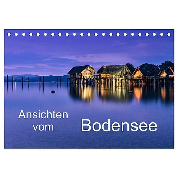 Ansichten vom Bodensee (Tischkalender 2024 DIN A5 quer), CALVENDO Monatskalender, Klaus Hoffmann