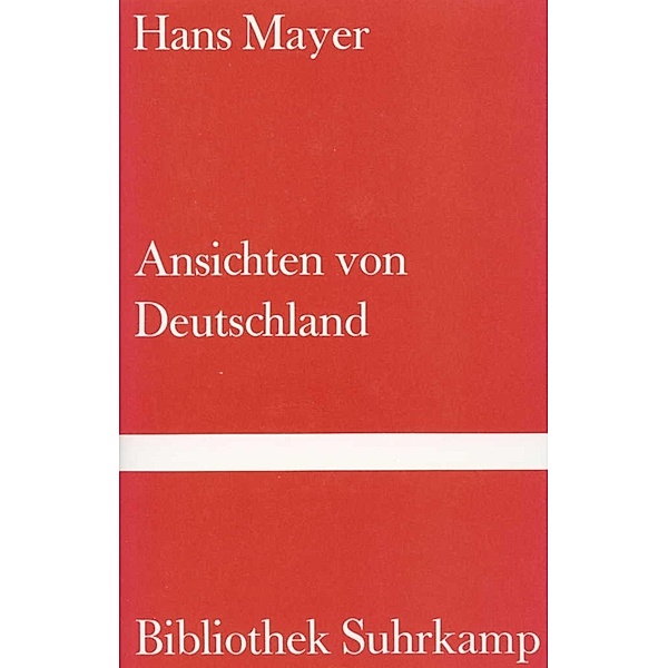 Ansichten von Deutschland, Hans Mayer