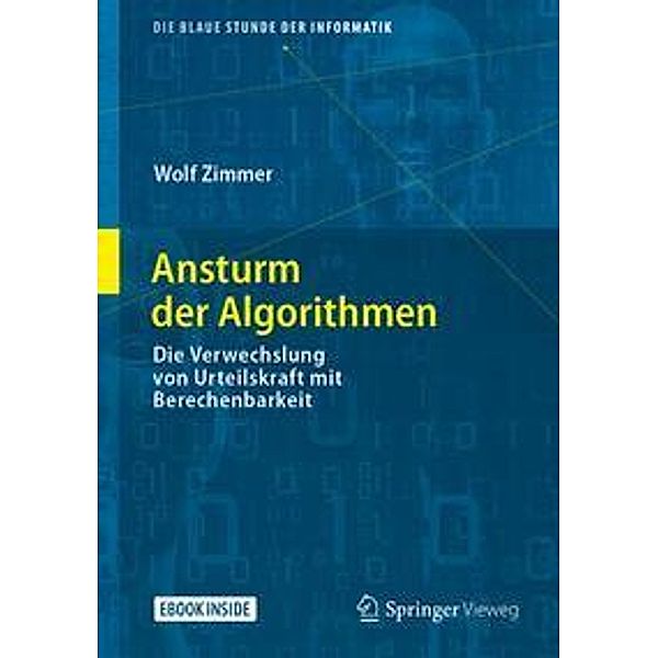 Ansturm der Algorithmen, m. 1 Buch, m. 1 E-Book, Wolf Zimmer