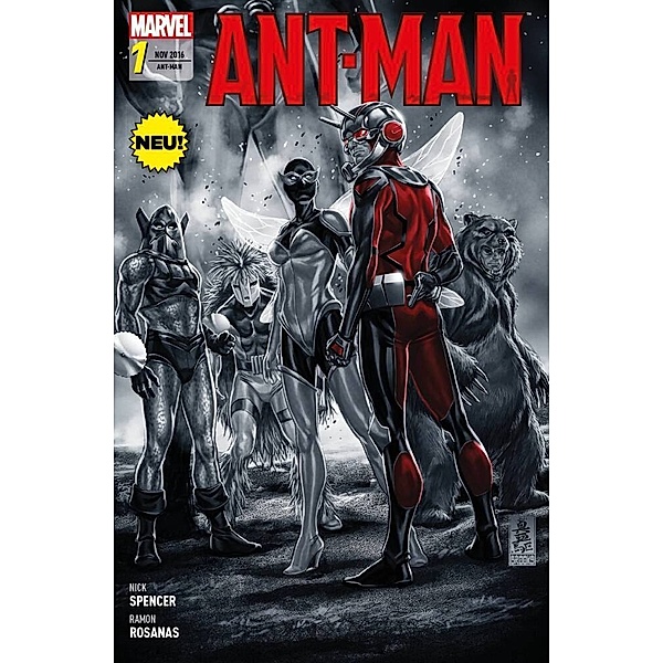 Ant-Man (2.Serie).Bd.1, Nick Spencer, Ramon Rosanas, Sean McKeever, Annapaola Martello, Darwyn Cooke