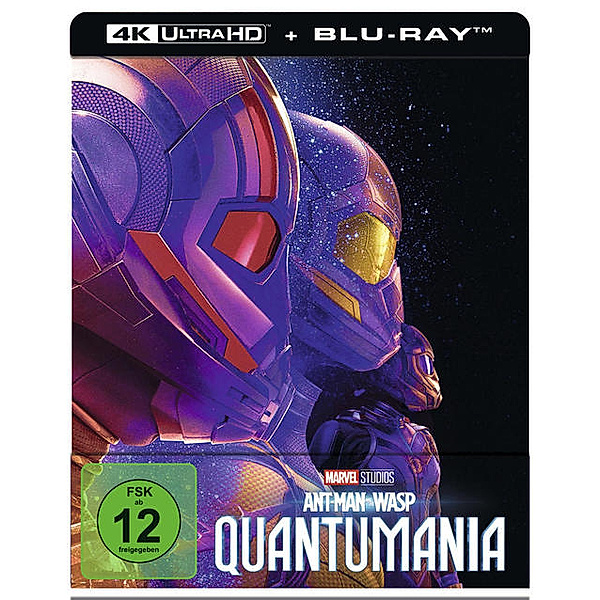 Ant-Man and the Wasp: Quantumania,1 4K UHD-Blu-ray + 1 Blu-ray (Steelbook)