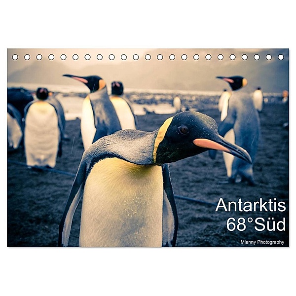 Antarktis 68° Süd (Tischkalender 2024 DIN A5 quer), CALVENDO Monatskalender, Mlenny Alexander Hafemann