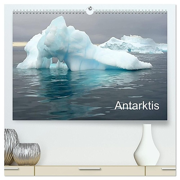 Antarktis (hochwertiger Premium Wandkalender 2024 DIN A2 quer), Kunstdruck in Hochglanz, Ange