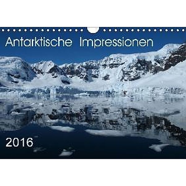 Antarktische Impressionen (Wandkalender 2016 DIN A4 quer), Sabine Geschke