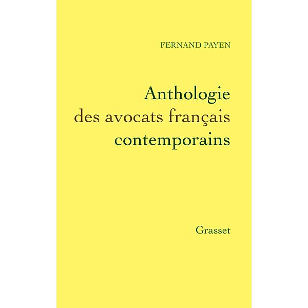 Anthologie des avocats français contemporains / Essai, Fernand Payen