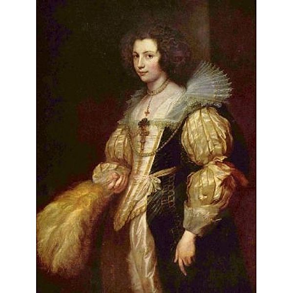 Anthonis van Dyck - Porträt der Marie-Louise de Tassis - 1.000 Teile (Puzzle)