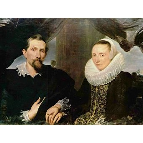 Anthonis van Dyck - Porträt des Frans Snyders und seine Frau - 2.000 Teile (Puzzle)