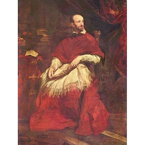 Anthonis van Dyck - Porträt des Kardinal Bentivoglio - 100 Teile (Puzzle)