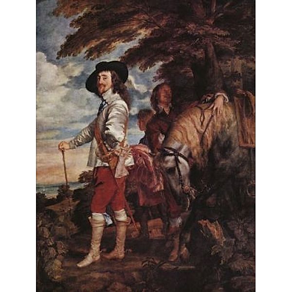 Anthonis van Dyck - Porträt Karl I., König von England - 2.000 Teile (Puzzle)