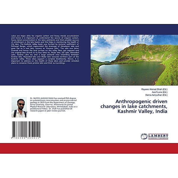 Anthropogenic driven changes in lake catchments, Kashmir Valley, India