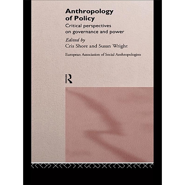 Anthropology of Policy