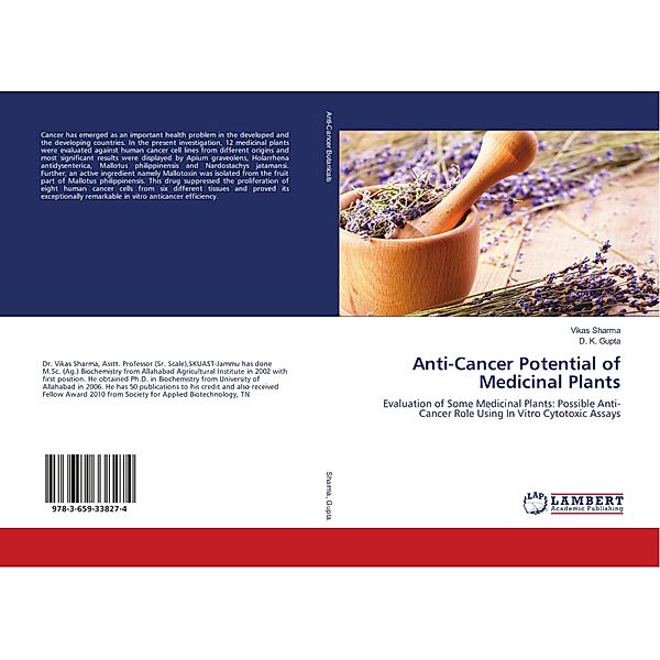 Anti-Cancer Potential of Medicinal Plants, Vikas Sharma, D. K. Gupta