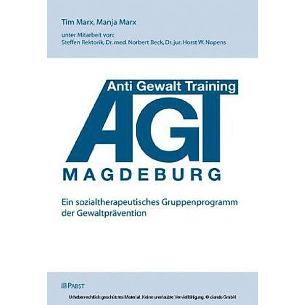 Anti-Gewalt-Training Magdeburg, Tim Marx, Manja Marx