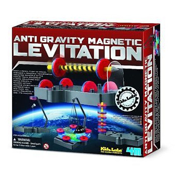 Anti Gravity Magnetic Levitation (Experimentierkasten), m. deutscher Anleitung
