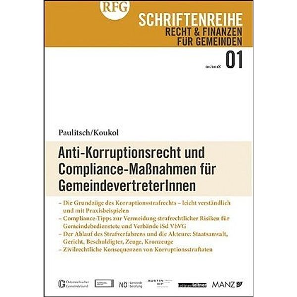 Anti-Korruptionsrecht und Compliance Maßnahmen für GemeindevertreterInnen, Heidemarie Paulitsch, Pilar Koukol