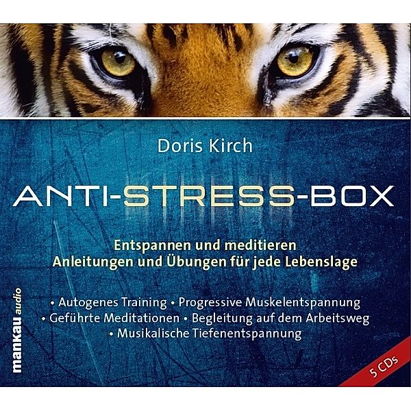 Anti-Stress-Box. Entspannen und meditieren,5 Audio-CDs, Doris Kirch