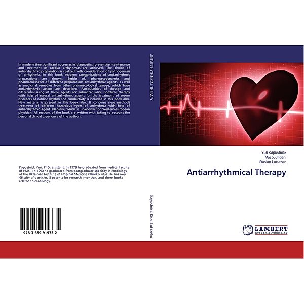 Antiarrhythmical Therapy, Yuri Kapustnick, Masoud Kiani, Ruslan Lutsenko