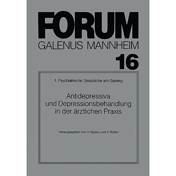 Antidepressiva und Depressionsbehandlung in der ärztlichen Praxis