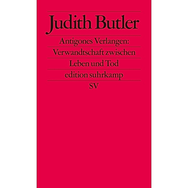 Antigones Verlangen, Judith Butler