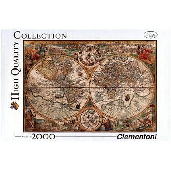Antike Landkarte Puzzle jetzt bei Weltbild.at bestellen