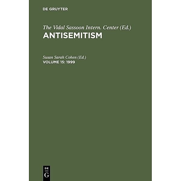 Antisemitism / Volume 15 / 1999