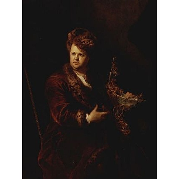 Antoine Pesne - Porträt des Johann Melchior Dinglinger - 1.000 Teile (Puzzle)