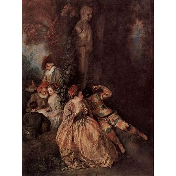 Antoine Watteau - Der galante Harlekin - 200 Teile (Puzzle)