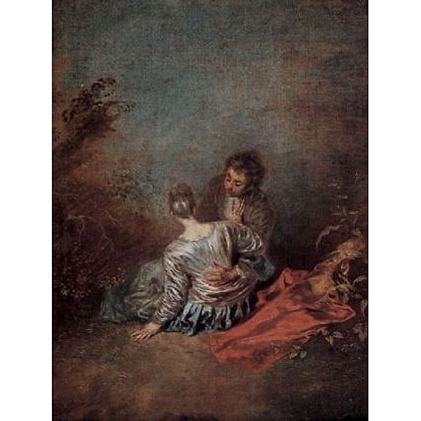 Antoine Watteau - Der glückliche Fall - 1.000 Teile (Puzzle)