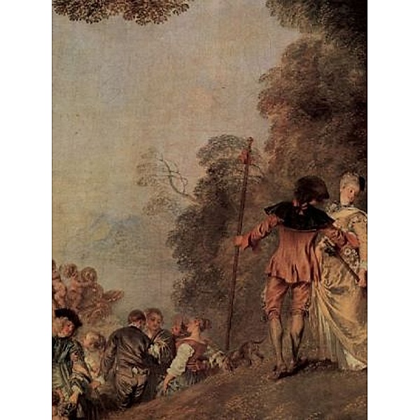 Antoine Watteau - Einschiffung nach Kythera, Detail - 1.000 Teile (Puzzle)