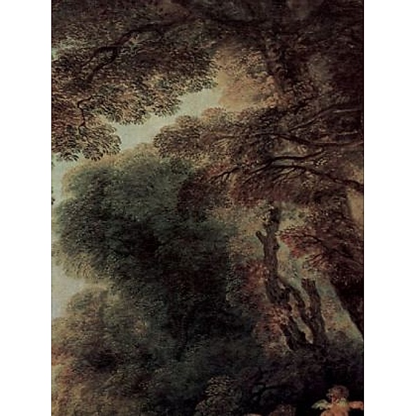 Antoine Watteau - Einschiffung nach Kythera, Detail - 100 Teile (Puzzle)