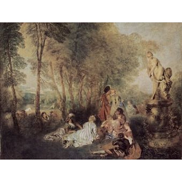 Antoine Watteau - Fêtes galantes - 1.000 Teile (Puzzle)