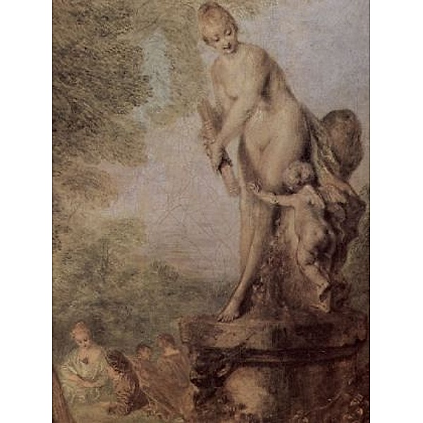Antoine Watteau - Fêtes galantes, Detail - 1.000 Teile (Puzzle)