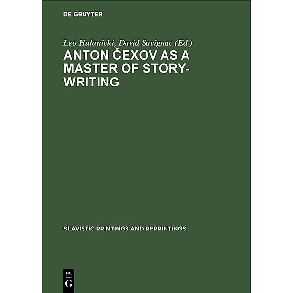 Anton Cexov as a Master of Story-Writing