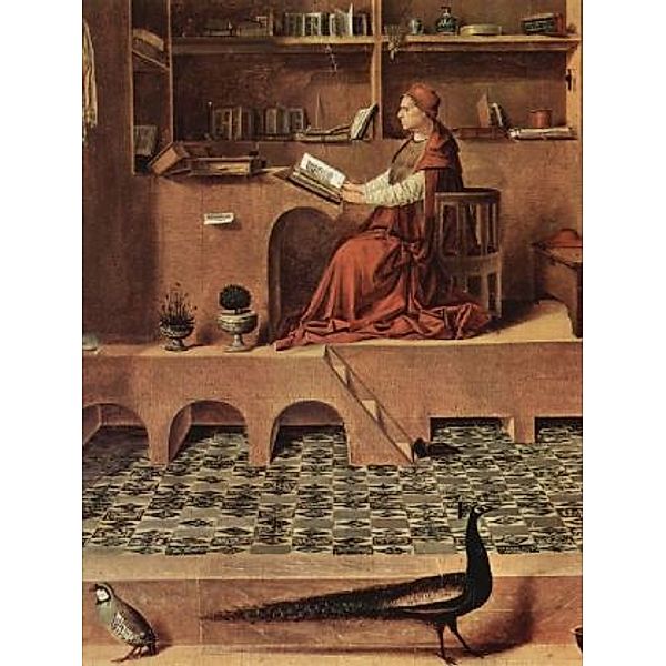 Antonello da Messina - Hl. Hieronymus im Gehäus, Detail - 100 Teile (Puzzle)