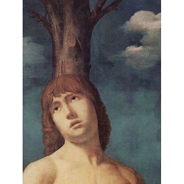 Antonello da Messina - Hl. Sebastian, Detail: Kopf des Heiligen - 1.000 Teile (Puzzle)