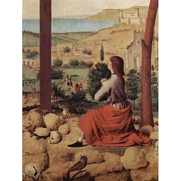 Antonello da Messina - Kreuzigung, mit Maria und Johannes, Detail: Evangelist Johannes - 1.000 Teile (Puzzle)