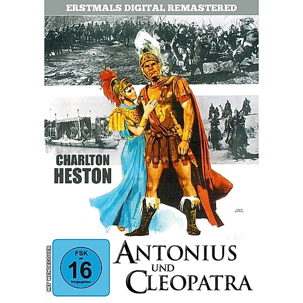 Antonius und Cleopatra-Kino Langfassung, Charlton Heston, Hildegard Neil, Eric Porter