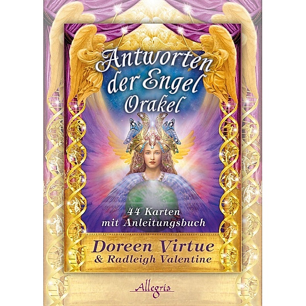 Antworten der Engel-Orakel, Orakelkarten m. Begleitbuch, Radleigh Valentine, Doreen Virtue