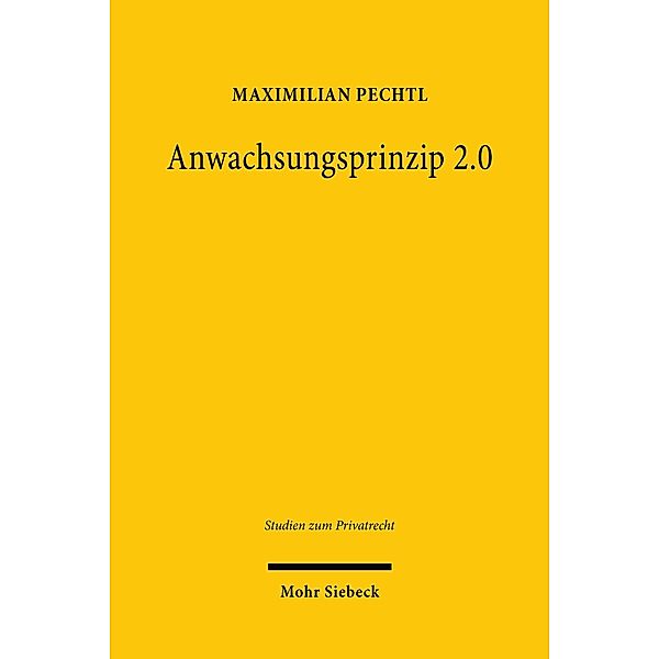 Anwachsungsprinzip 2.0, Maximilian Pechtl