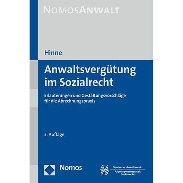 Anwaltsvergütung im Sozialrecht, Dirk Hinne