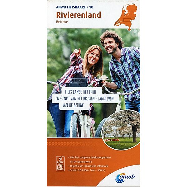 ANWB Fietskaart Rivierenland