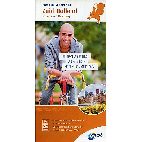 ANWB Fietskaart Zuid-Holland