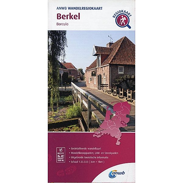 ANWB Wandelkaarten Nederland / Berkel Boruclo; .