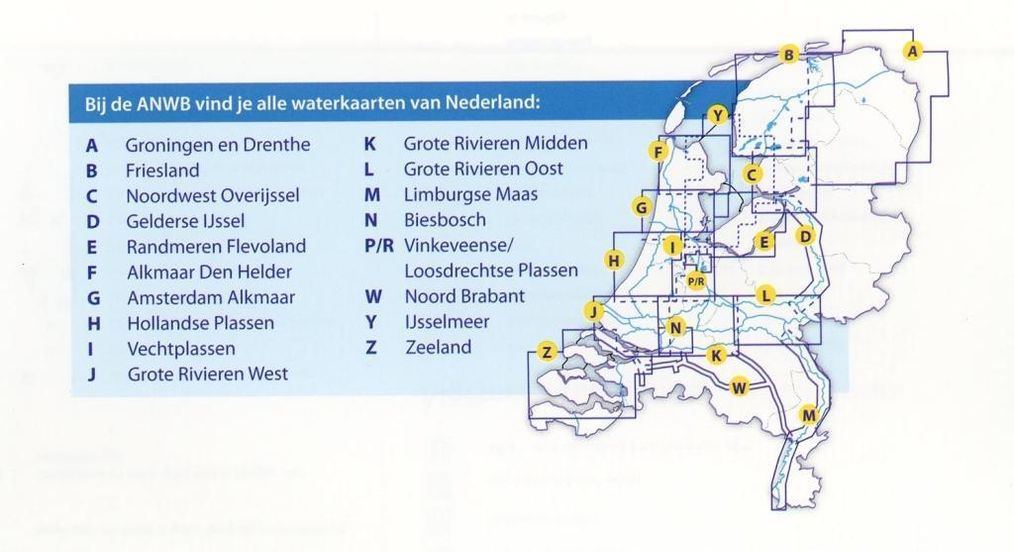ANWB Waterkaart Ijsselmeer, Markermeer 2015 2016 Buch versandkostenfrei bei  Weltbild.de bestellen